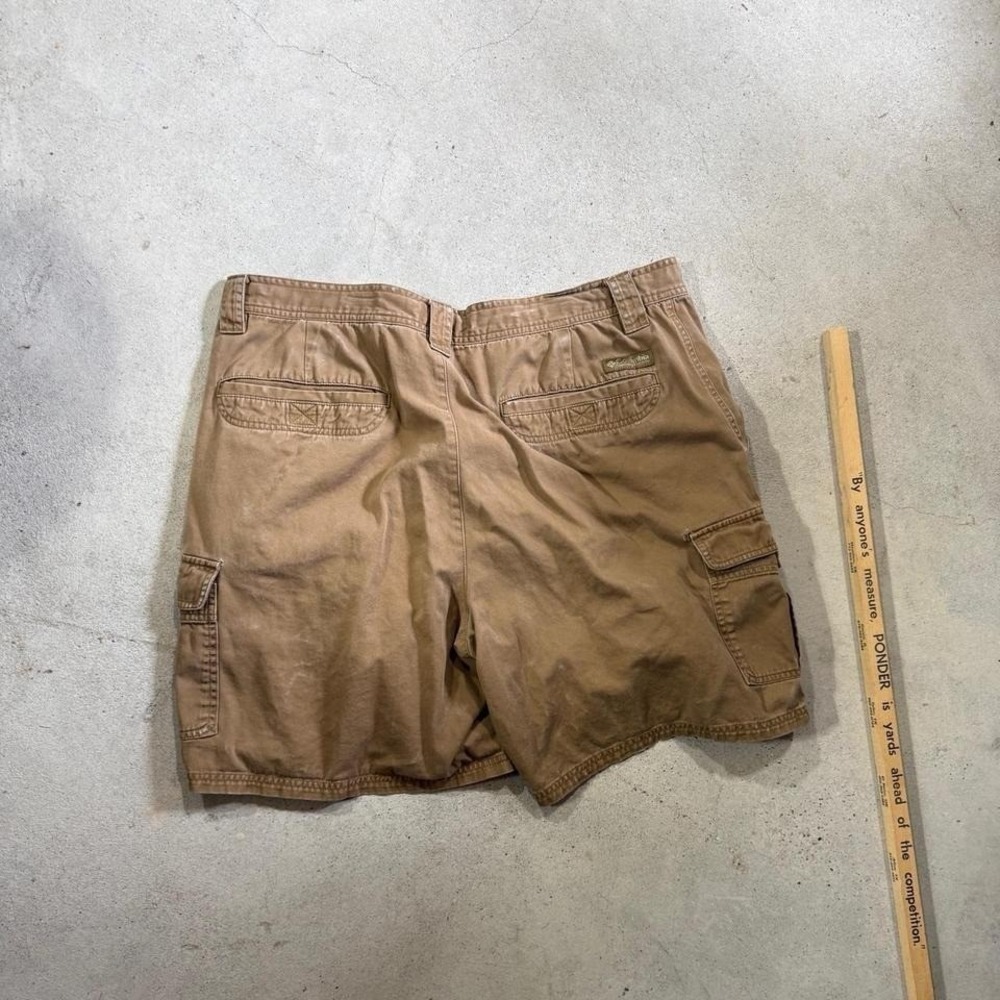 Columbia Cargo Shorts Men's 40 Tan Utility Outdoor Hiking Casual - Picture 5 of 6